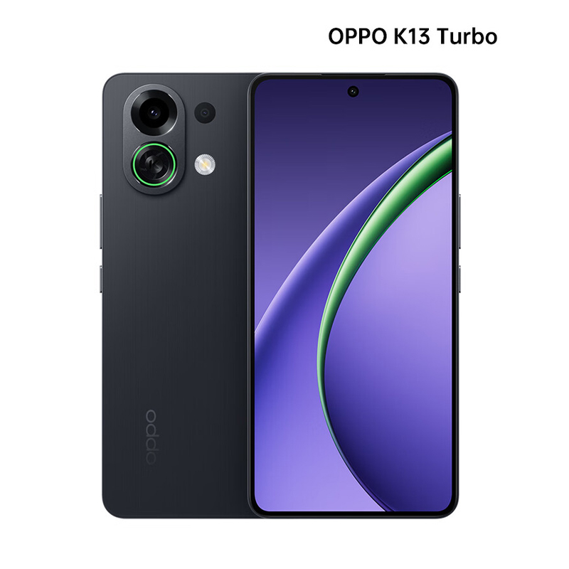 OPPO K13 Turbo 12GB+512GB 黑武士 疾风散热引擎 潮汐引擎 天玑8450 7000mAh大电池 满级防水 5G手机