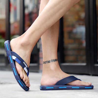 SEMBOSR拖鞋男防臭潮夏季男士凉拖鞋防滑软底海边沙滩人字拖耐磨夹脚拖鞋
