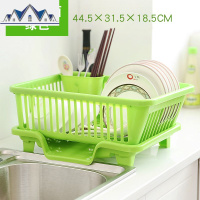 [踩不破]大号碗架厨房用品沥水碗架厨房碗盘置物架碟筷子收纳架 三维工匠