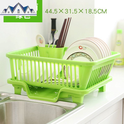 [踩不破]大号碗架厨房用品沥水碗架厨房碗盘置物架碟筷子收纳架 三维工匠