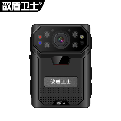 歆盾卫士DSJ-E5 小型随身胸前佩戴现场记录仪(可拆卸版) 黑色 128G