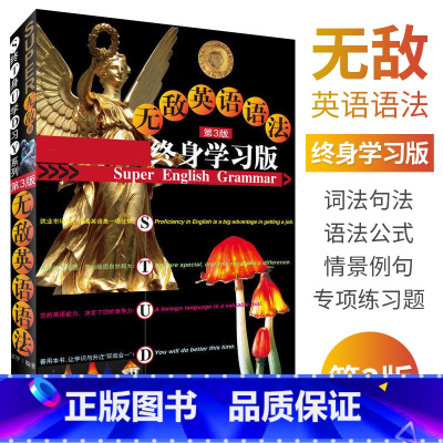 [正版]无敌英语语法 终身学习版 通用2020初中版高中版大学版英语语法 专项强化训练练习书 9787119093994