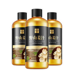 [3瓶装]色娜娜野山姜生姜洗发水300ml 轻柔补水保湿发水露