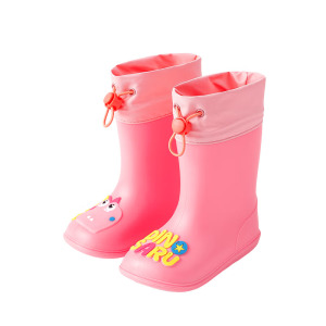 甜甜仔儿童雨鞋男童宝宝防滑雨靴女童学生小童幼儿水鞋防水小孩女款胶鞋