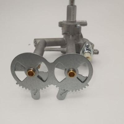 帮客材配法迪欧燃气灶JZY-2B301阀体开关(液化气,注意天然气不可用)左右灶头通用