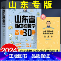 [山东]新中考数学备考30讲 初中通用 [正版]山东省新中考数学备考30讲张天德带你学数学方法点拨初中数学考点精讲答题技