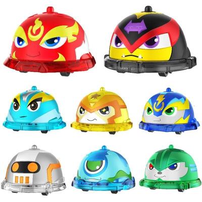 三宝炫斗小q陀螺旋转坨螺儿童男孩玩具合金升级版全套惯性Q萌小车影无邪+发射器合金版陀螺-308107