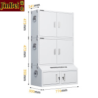 锦北手机屏蔽柜考场会议室保密机关存放柜屏蔽柜 双节30格+小底柜