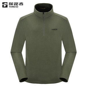 探路者 男式超轻套头抓绒服 TACCAM91295/件