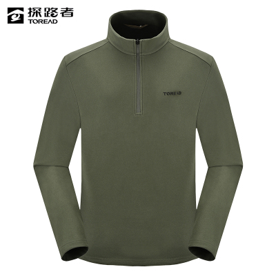 探路者 男式超轻套头抓绒服 TACCAM91295/件