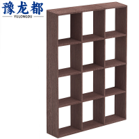 豫龙都书架实木个