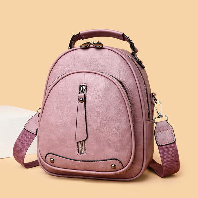 小亚天真皮小包包女包新款2020新款单肩时尚流行斜挎包多功能双肩小背包