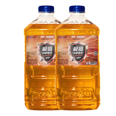 法航虫痕速净玻璃水除虫痕油膜污渍0° 4L