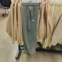 Nike/耐克长裤摇粒绒舒适保暖针织女裤运动裤DQ6262-029 D