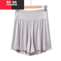 YIBUSHENG莫代尔短裤女高腰宽松裙裤透气纯色薄款a字阔腿裤外穿休闲裤睡