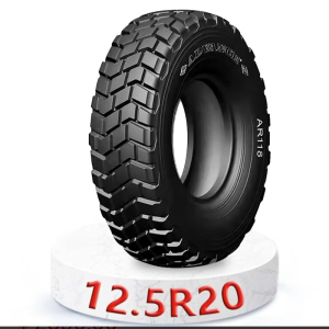前进轮胎12.5R20-18AR118越野子午线钢丝胎带内胎垫带适配东风EQ210