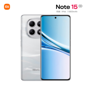 小米 REDMI Note15 12GB+256GB 星辉白 第三代骁龙6 5800mAh大电池 5G红米手机