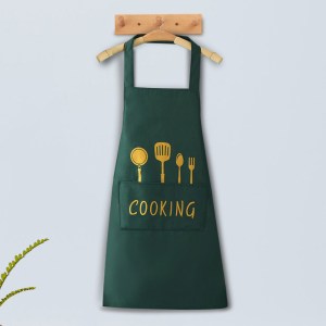 可擦手围裙厨房家用防水防油网红餐饮专用男女定制做饭工作服围腰
