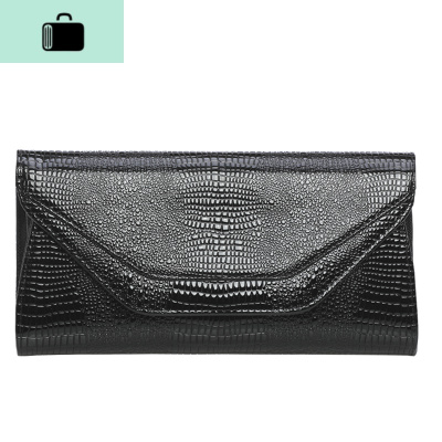 手包女2020新款欧美时尚气质手拿包简约百搭单肩链条小包手机包潮NEWLAKE黑色女手包黑色