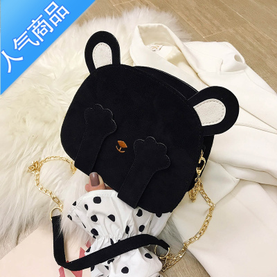 FENGHOU今年流行的可爱小包包女包新款2021链条斜挎包小众夏天百搭单肩包