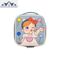 新棒棒化妆包防水可爱女孩大容量手提洗漱包便捷韩国清新收纳包 三维工匠