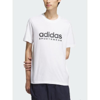 Adidas/阿迪达斯 情侣款舒适运动休闲短袖圆领T恤 JI9073 C