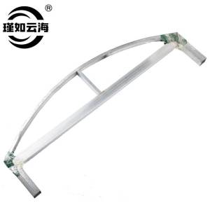 瑾如云海 弧形支架 防护棚拱形架 3750*200mm 个