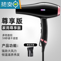 敬平台式智能led化妆镜子带灯光木质家用卧室桌面梳妆补光收纳小台灯便携式用镜 [电吹风]黑色+护发+六档调节