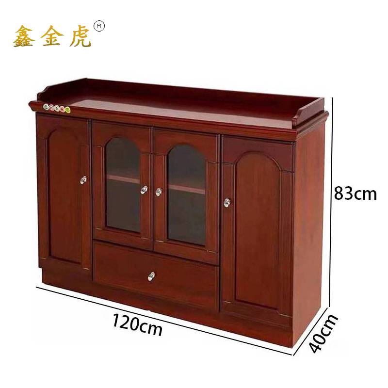 鑫金虎餐边柜茶水柜餐厅储物柜K2 1200*400*830mm