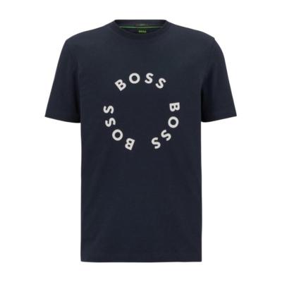 HUGO BOSS奢侈品服饰男logo图案T恤 50488831-402 七夕情人节礼物