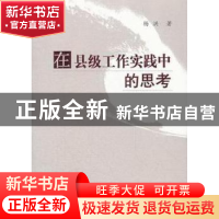 正版 在县级工作实践中的思考 杨洪著 山西人民出版社 9787