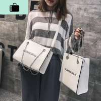 包包女2019新款潮简约大气手提包韩版百搭斜挎包大容量单肩链条包NEW LAKE