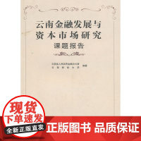 云南金融发展与资本市场研究课题报告