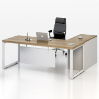 域赢办公家具老板桌简约现代班台主管桌经理桌单人办公桌1800*800*750