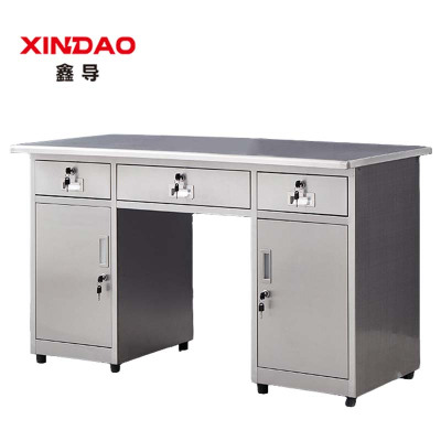 鑫导 304不锈钢办公桌 1200*600*750mm-K03 张