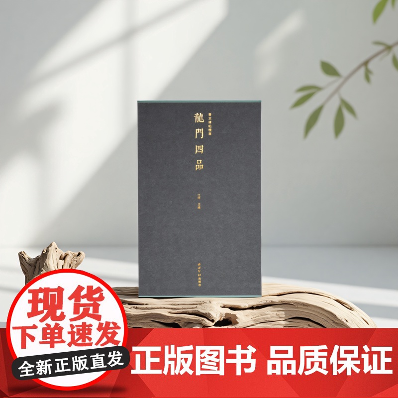 全新正版 善本碑帖精华·龙门四品 随书《始平公造像记》原大印刷品一张 江吟 主编 西泠印社出版社