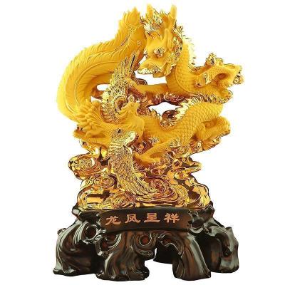 美帮汇龙凤呈祥摆件新婚结婚送闺蜜朋友创意实用家居客厅装饰品
