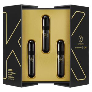 KEY 升级3瓶装小黑瓶男用延时喷剂男性外用延时喷雾液情趣成人性用品共6ml