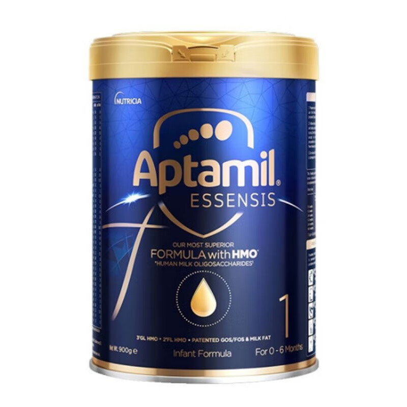 原装进口香港爱他美光熠奇迹系列HMO蓝罐1段(0-6个月)900g