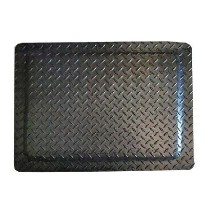 中锦科技 防静电抗疲劳地垫 黑色600*900*20mm 件