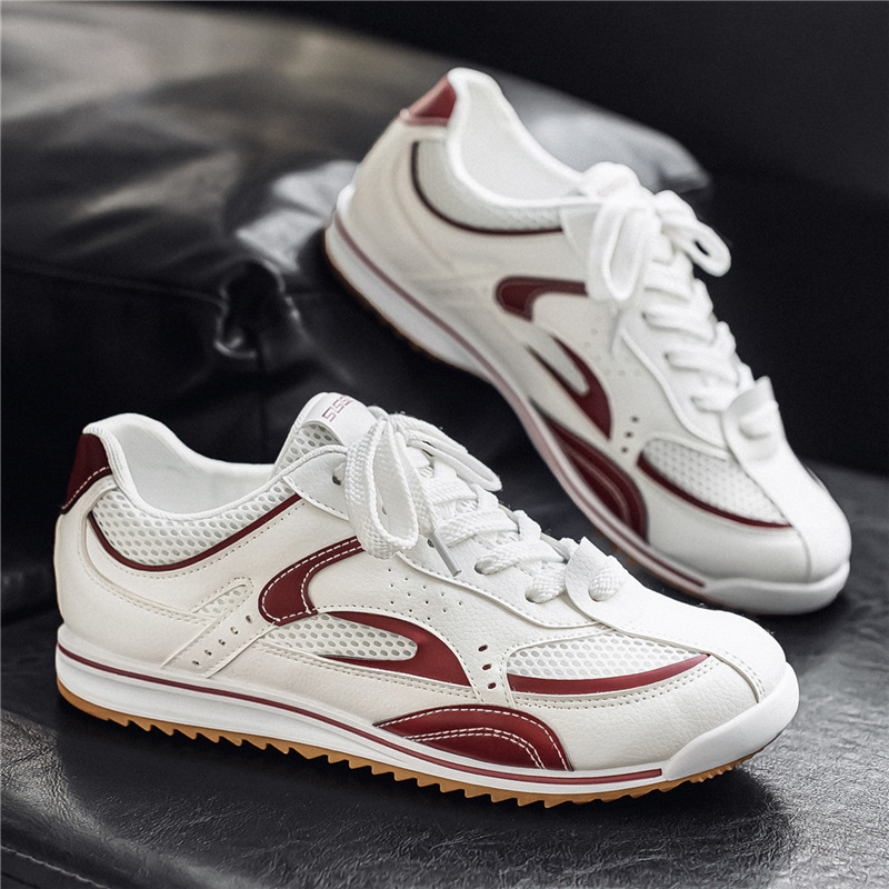 2026春季新款休闲德训鞋阿甘鞋大码时尚百搭防滑厚底青年运动鞋男