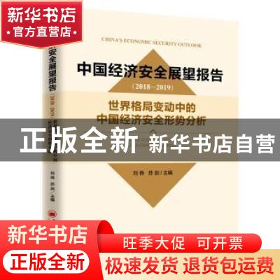 正版 中国经济安全展望报告(2018-2019):世界格局变动中的中国经