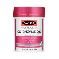 斯维诗Swisse辅酶Q10胶囊150mg180粒/瓶装 澳洲原装进口 大包装 心脏 护血管 中老年营养保健