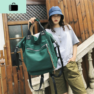 韩版潮酷高中双肩包女ins风大容量休闲旅行包背包大学生书包校园NEW LAKE