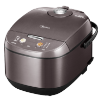 美的(Midea)电饭煲电饭锅4-5人家用5L大容量青瓷抗菌内胆香甜柴火饭多功能微压智能预约MB-5A17