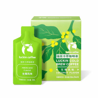 瑞幸咖啡咖啡液浓缩美式0糖0脂少负担生椰口味25ml*9袋