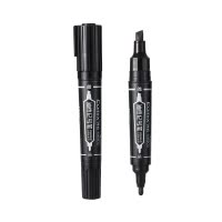 齐心 MK803 大双头记号笔 2.0mm-6.0mm 10支/盒 黑