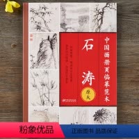 [正版]中国画册页临摹范本.石涛-原大印刷 高清还原 可以完全摊开 使用方便 临摹赏析皆宜 山水国画画集