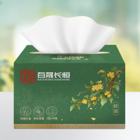 百晟长恒 BSCH-C14GS 3层90抽每盒 190mm*195mm 三盒/包 抽纸(计价单位:包)绿色