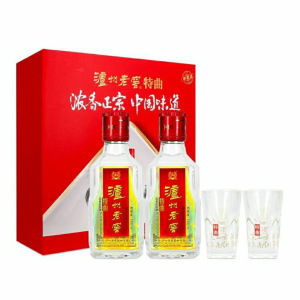 泸州老窖 中国味道小酒礼盒 52度 50ml*2瓶 礼盒装 浓香型白酒